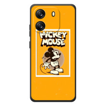 Чехлы с принтом Микки Маус на Blackview Wave 6C (Испуганный Микки)