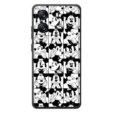 Чехлы с принтом Микки Маус на Blackview Wave 6C (Коллаж Микки Маус)