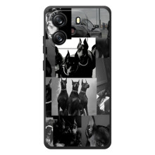 Чехол ДОБЕРМАН для Blackview Wave 6C (Коллаж Доберман)
