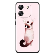 Чохол на Чорнавію Веве 6С з Котиками (VPrint) – Котик падає