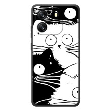 Бампер с изображением Котиков для =Блэк Вью Вејв 6С (КОТИКИ)