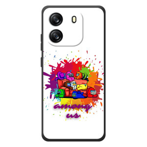 Чехол Амонг Ас для Blackview Wave 6C (AlphaPrint)