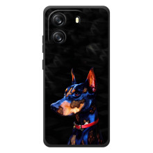 Бампер для Blackview Wave 6C с картинкой "Песики" (Собака Мопс)