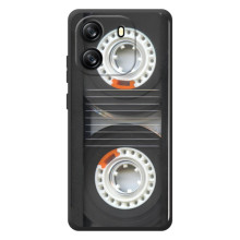 Чехол с Прикольным принтом на Blackview Wave 6C (Кассета магнитофона)