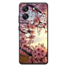 Чехол с принтом САКУРЫ на Blackview Wave 6C – Цветущая сакура