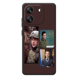 Чехол для Blackview Wave 6C (AlphaPrint - с принтом Зеленского)