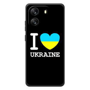 Чехол с Украинской символикой на =Блэк Вью Вејв 6С – I Love Ukraine