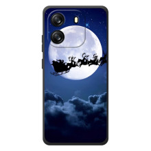 Чехол Санта Клаус для Blackview Wave 6C – Санта - луна