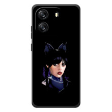 Чохли Венсдей на Blackview Wave 6C Уенсдей (AlphaPrint) – серйозна Венздей