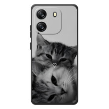 Чохол з малюнком кіт на Blackview Wave 6C (Пара котів)