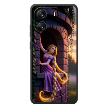 Чехол Рапунцель для Blackview Wave 6C (Рапунцель на башне)