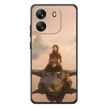 Чехол как приручить дракона на Blackview Wave 6C (Фильм дракон)