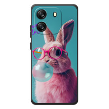 Чохол з принтом стильні тварини для Чорнавію Веве 6С (Кролик в окулярах)