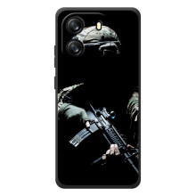 Чохол з українським воїном на Blackview Wave 6C (Український снайпер)