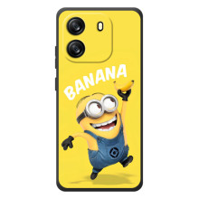 Мультяшный принт на Чехол для =Блэк Вью Вејв 6С – Banana