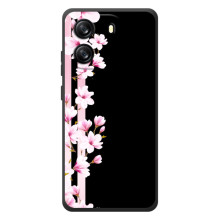 Чехлы с тематикой "ЦВЕТЫ" на Blackview Wave 6C (Цветочки)