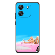 Силиконовый Чехол Барби Фильм на Blackview Wave 6C (Барби и Кен)