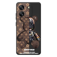 Силиконовый чехол для Blackview Wave 6C (Медмедь Луи Виттон)