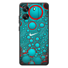 Силиконовый Чехол на Blackview Wave 6C с картинкой Nike (Найк зеленый)