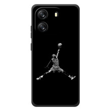 Силиконовый Чехол Nike Air Jordan на =Блэк Вью Вејв 6С – Джордан