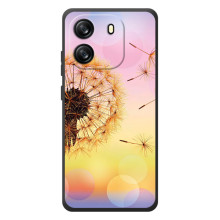 Силиконовый Чехол с одуванчиками на Blackview Wave 6C – Цветок-одуванчик