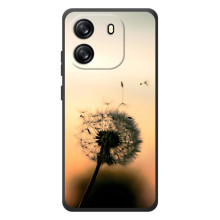 Силиконовый Чехол с одуванчиками на Blackview Wave 6C – Роздумаханый одуванчик
