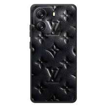 Текстурный Чехол Louis Vuitton для =Блэк Вью Вејв 6С (Черный ЛВ)