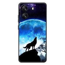 Захисні чохли для Чорнавію Веве 6С (AlphaPrint) (ХІТ продаж) ВОВК – Вовк на місяць