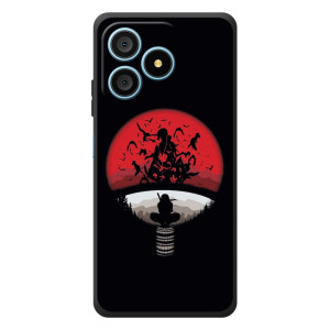 Чехлы с картинкой Итачи Учиха на Blackview Wave 9C – Итачи на черном
