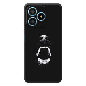 Чехол ДОБЕРМАН для Blackview Wave 9C (Пасть добермана)