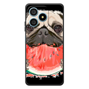 Чехол (ТПУ) Милые собачки для Blackview Wave 9C (Смешной Мопс)