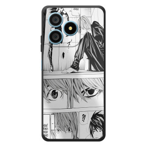 Чехол с символикой Аниме для Blackview Wave 9C – Коллаж Ягами