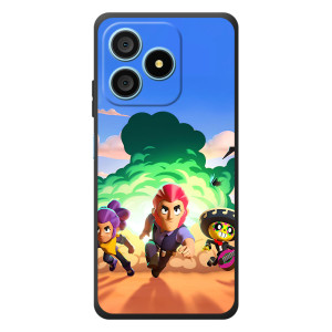 Силиконовый Чехол на Blackview Wave 9C с картинкой Brawl Stars – Бравел Старс