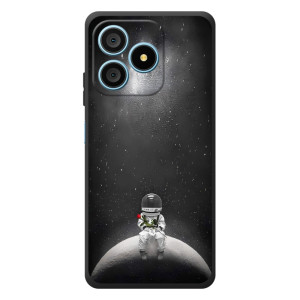 Силиконовый Чехол с принтом "Космонавты" на Blackview Wave 9C – Космонавт романтик