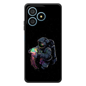 Силиконовый Чехол с принтом "Космонавты" на Blackview Wave 9C
