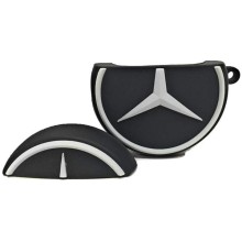 Силіконовий футляр Brand для навушників AirPods 1/2 + карабін – Mercedes