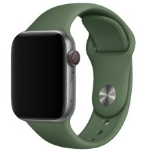 Силиконовый ремешок для Apple watch 38mm/40mm/41mm – Зеленый