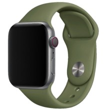 Силиконовый ремешок для Apple Watch Sport Band 38 / 40 / 41 (S/M & M/L) 3pcs – Зеленый