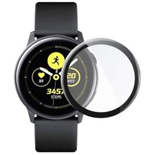 Полимерная пленка 3D (full glue) (тех.пак) для Samsung Galaxy Watch Active 2 40mm – Черный