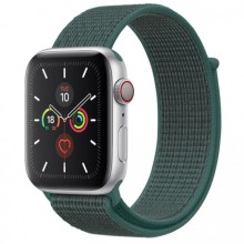 Ремешок Nylon для Apple watch 42mm/44mm/45mm/49mm – Зеленый
