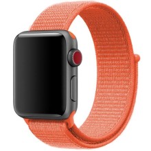 Ремешок Nylon для Apple watch 42mm/44mm/45mm/49mm – Оранжевый