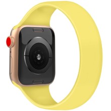 Ремінець Solo Loop для Apple watch 38mm/40mm 170mm (8) – Жовтий