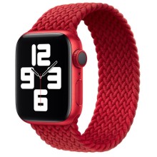 Ремінець Braided Solo Loop (AAA) для Apple watch 38mm/40mm 135mm – Червоний