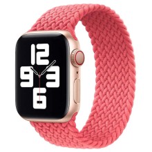 Ремінець Braided Solo Loop (AAA) для Apple watch 38mm/40mm 135mm – Рожевий