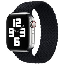 Ремінець Braided Solo Loop (AAA) для Apple watch 38mm/40mm 135mm – Чорний