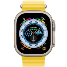 Ремінець Ocean Band для Apple watch 42mm/44mm/45mm/49mm – Жовтий