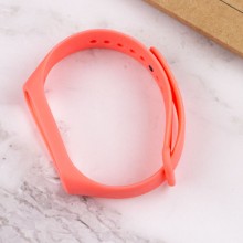 Силиконовый ремешок для Xiaomi Mi Band 3/4 – Розовый