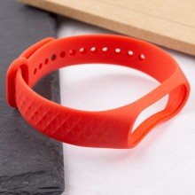 Ремешок Rhomb для Xiaomi Mi Band 3/4 – Красный