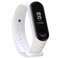 Ремешок Rhomb для Xiaomi Mi Band 3/4 – Белый