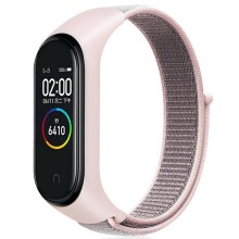 Ремешок Nylon для Xiaomi Mi Band 3/4/5/6/7 – Розовый